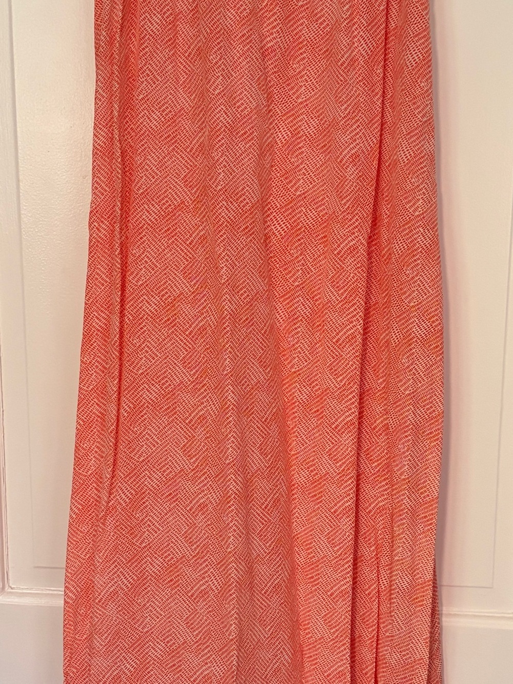 Joie Coral Printed Maxi Dress